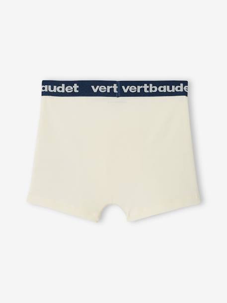 Set met 5 stretch boxers 'haaien' voor jongens Set blauw - vertbaudet enfant 