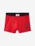 Set met 5 stretch boxers 'piraten' voor jongens Set marineblauw en rood - vertbaudet enfant 