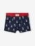 Set met 5 stretch boxers 'piraten' voor jongens Set marineblauw en rood - vertbaudet enfant 