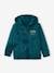 Jongenssportsweater 'tie and dye' met rits en capuchon DONKERBLAUW - vertbaudet enfant 