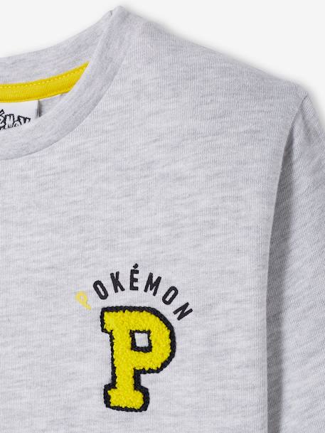 Pokémon® jongenssweatshirt Grijs gechineerd - vertbaudet enfant 