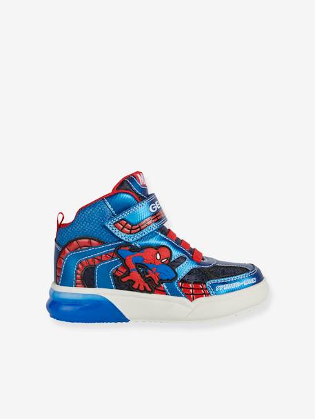 Sneakers MID Grayjay met lichtjes GEOX¨ jongens marineblauw - vertbaudet enfant 