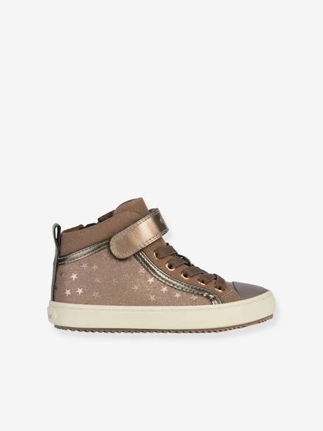 Halfhoge sneakers Kalispera GEOX¨ voor meisjes grijs+marine - vertbaudet enfant 