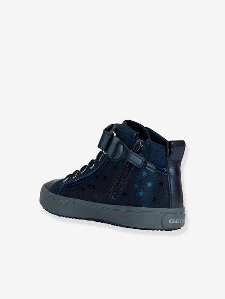 Halfhoge sneakers Kalispera GEOX¨ voor meisjes grijs+marine - vertbaudet enfant 