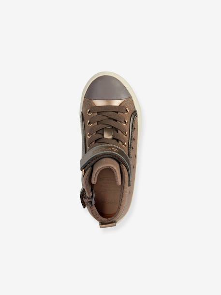 Halfhoge sneakers Kalispera GEOX¨ voor meisjes grijs+marine - vertbaudet enfant 