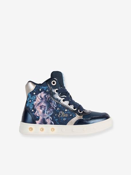 Mid sneakers voor meisjes Skylin GEOX¨ inktblauw+lila - vertbaudet enfant 