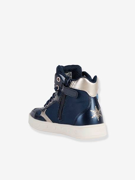 Mid sneakers voor meisjes Skylin GEOX¨ inktblauw+lila - vertbaudet enfant 