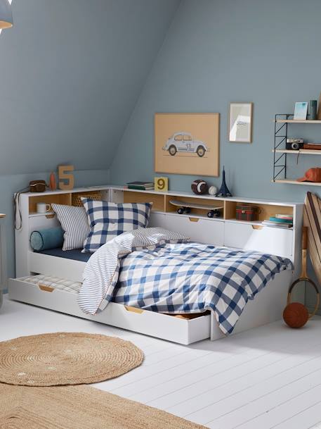 TRÉSOR multi-opberg kinderbed WIT - vertbaudet enfant 