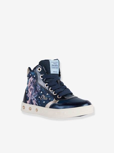 Mid sneakers voor meisjes Skylin GEOX¨ inktblauw+lila - vertbaudet enfant 