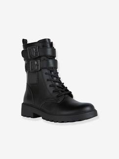 Schoenen-Meisje shoenen 23-38-Boots, laarsjes-Casey meisjeslaarzen met vetersluiting GEOX¨