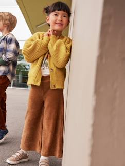 Meisje-Broek-Wijde, fluwelen broek voor meisjes