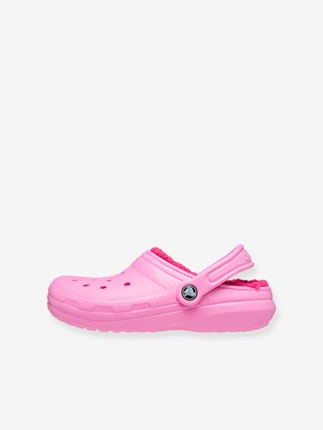 Klassieke Lined Clog K CROCS(TM) blauw+rozen - vertbaudet enfant 