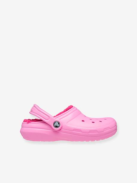 Klassieke Lined Clog K CROCS(TM) blauw+rozen - vertbaudet enfant 