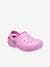 Classic Lined Clog T CROCS clogs(TM) blauw+rozen - vertbaudet enfant 