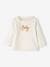 3-delige babyset in fleece gechineerd beige+roze (poederkleur) - vertbaudet enfant 