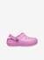 Classic Lined Clog T CROCS clogs(TM) blauw+rozen - vertbaudet enfant 