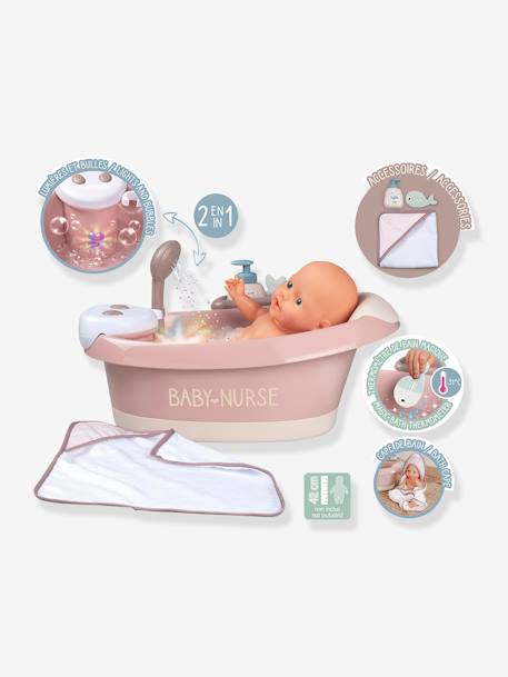 Baby Nurse Bubbelbad - SMOBY rozen - vertbaudet enfant 