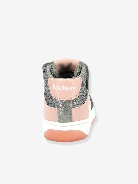 Sneakers voor kinderen Kickalien KICKERS® grijs+marineblauw - vertbaudet enfant 