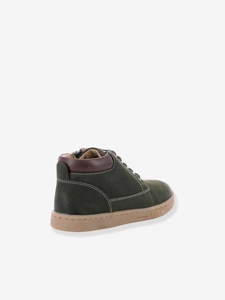 Boots Tackland KICKERS® voor jongens camel+kaki - vertbaudet enfant 