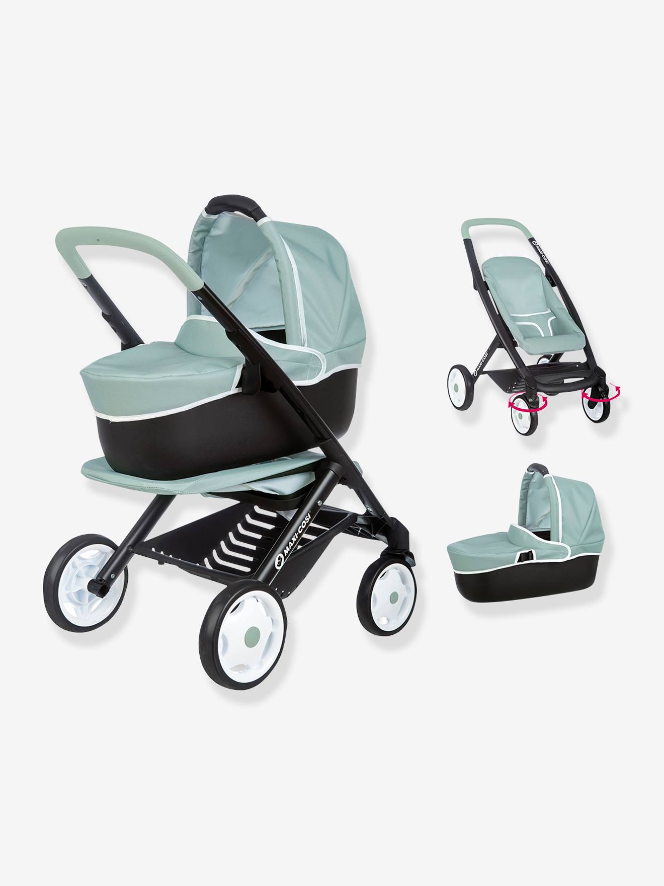 Maxi Cosi Kinderwagen Landau 3 in 1 SMOBY groen Speelgoed