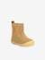 Leren laarzen Socool Cho KICKERS® 1e stappen voor jongensbaby's camelkleurig+marineblauw - vertbaudet enfant 