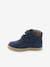 Leren kinderlaarsjes Tackeasy Kickers® marineblauw - vertbaudet enfant 