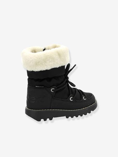 Kindersneeuwlaarzen Kickneosnow KICKERS® zwart - vertbaudet enfant 