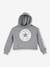 Chuck Patch Cropped Hoodie CONVERSE grijs+rozen - vertbaudet enfant 