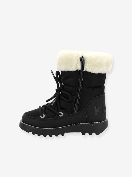 Kindersneeuwlaarzen Kickneosnow KICKERS® zwart - vertbaudet enfant 