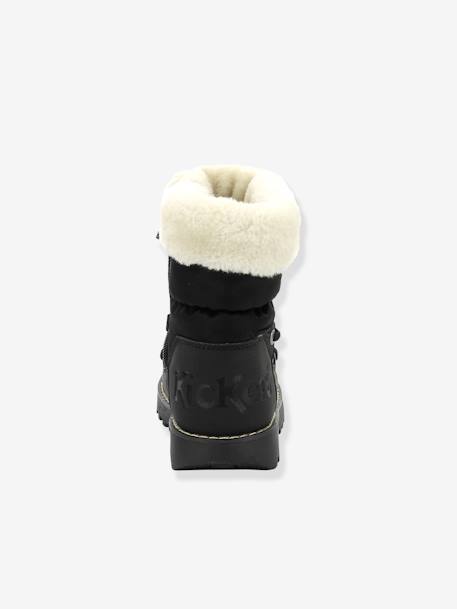 Kindersneeuwlaarzen Kickneosnow KICKERS® zwart - vertbaudet enfant 