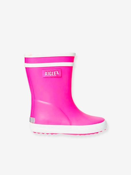 Baby Flac AIGLE® regenlaarzen voor meisjesbaby's geel+rood+roze+zacht roze - vertbaudet enfant 