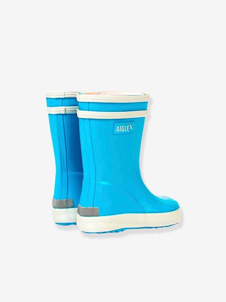 Regenlaarzen voor jongensbaby's Baby Flac AIGLE® hemelsblauw+marineblauw - vertbaudet enfant 