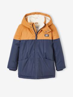 Technische parka met capuchon jongen  - vertbaudet enfant