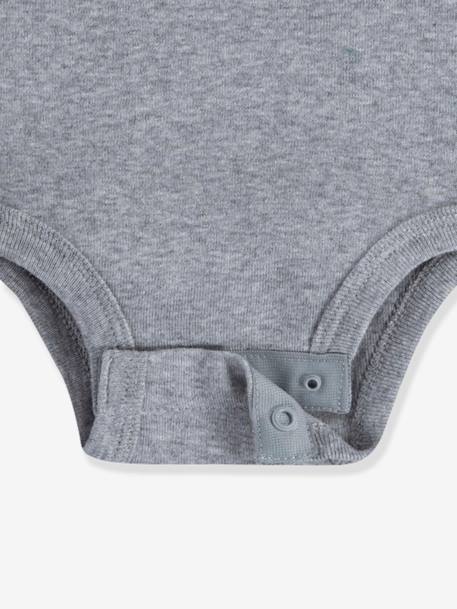 Set van 2 rompers voor baby Batwin van Levi's® grijs - vertbaudet enfant 