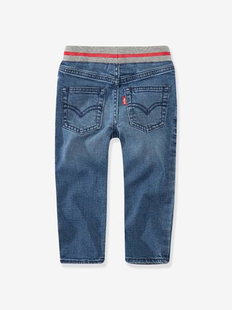 Jeans LVB skinny dobby Pull on voor jongens Levi's blauw - vertbaudet enfant 