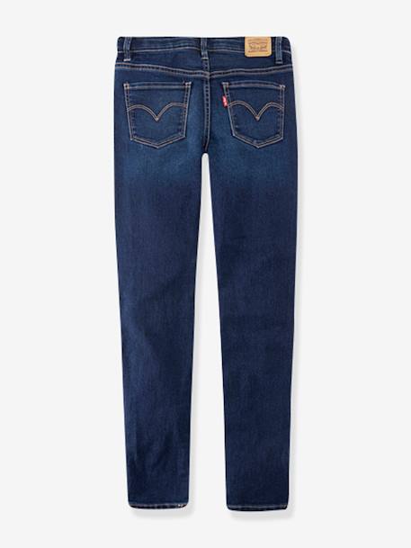 Super skinny jeans voor meisjes LVB 710 Levi's® ongewassen denim+stone - vertbaudet enfant 