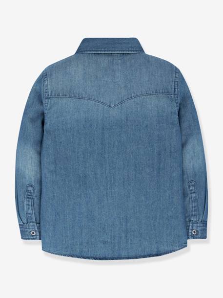 Hemd LEVI'S® Western Barstow turquoiseblauw - vertbaudet enfant 