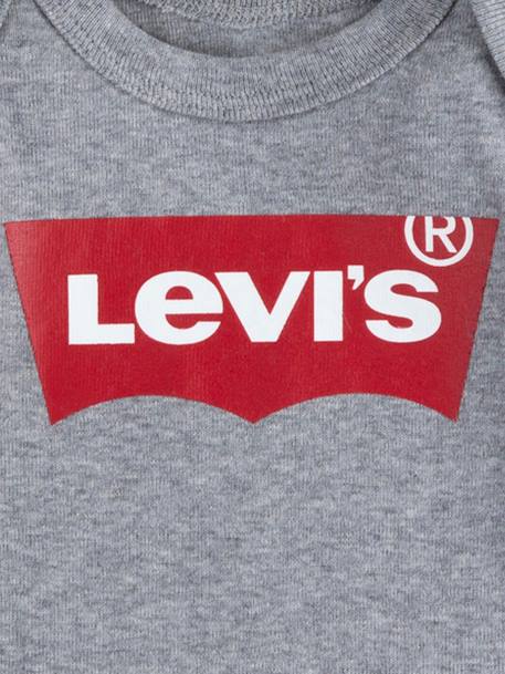 Set van 2 rompers voor baby Batwin van Levi's® grijs - vertbaudet enfant 