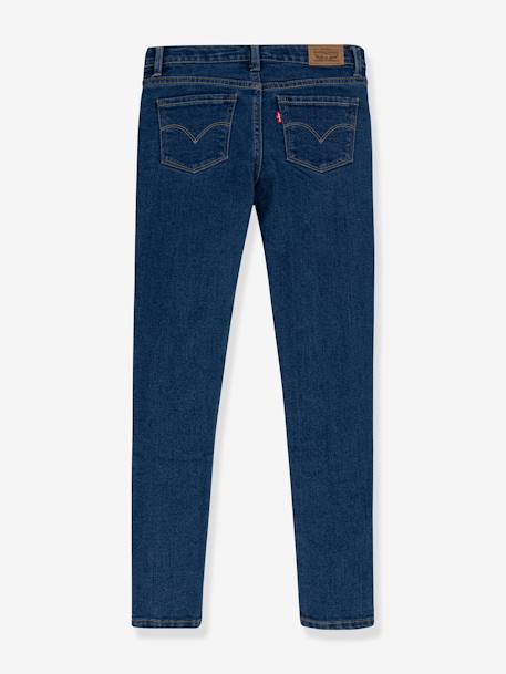 Super skinny jeans voor meisjes LVB 710 Levi's® ongewassen denim+stone - vertbaudet enfant 