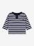 Katoenen baby-T-shirt met lange mouwen PETIT BATEAU blauw - vertbaudet enfant 