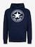 CONVERSE hoodie grijs+marineblauw+rood - vertbaudet enfant 