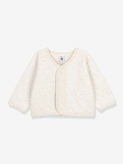 Baby-Trui, vest, sweater-Vest-Babyvestje in gewatteerde tubing - PETIT BATEAU