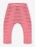 Gestreepte babybroek in tubing - PETIT BATEAU rood - vertbaudet enfant 