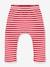 Gestreepte babybroek in tubing - PETIT BATEAU rood - vertbaudet enfant 