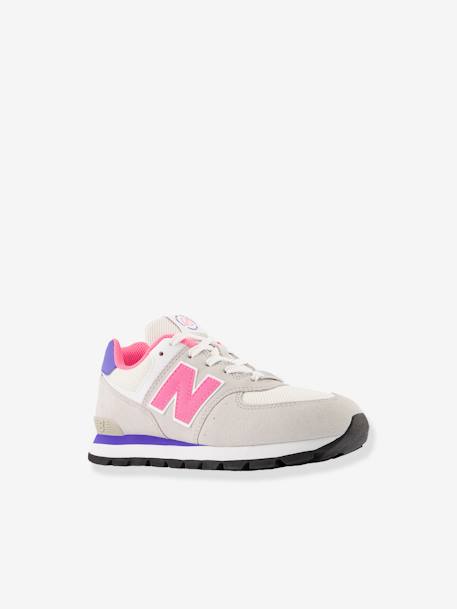 Kindersneakers met veters PV574DK2 NEW BALANCE¨ ecru - vertbaudet enfant 