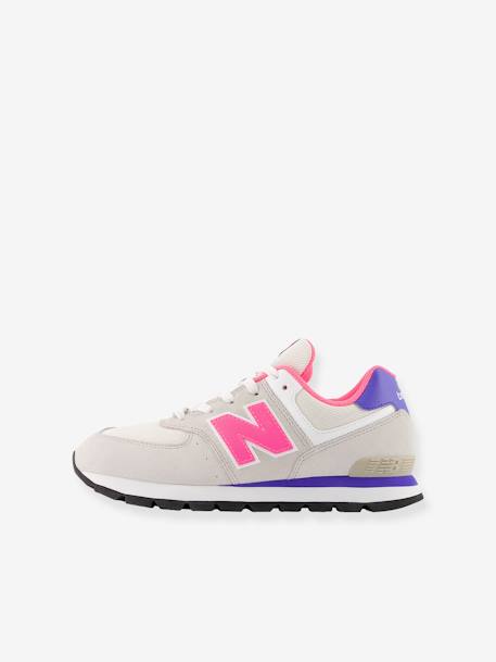 Kindersneakers met veters PV574DK2 NEW BALANCE¨ ecru - vertbaudet enfant 