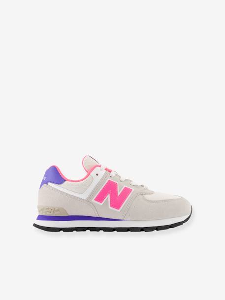 Kindersneakers met veters PV574DK2 NEW BALANCE¨ ecru - vertbaudet enfant 