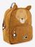 Rugzak Backpack animal TRIXIE beige+groen+Mr Crocodile+Mr Fox+Mr Lion+Mr Penguin+Mr. Polar Bear+nude+rozen+saliegroen+sinaasappel - vertbaudet enfant 