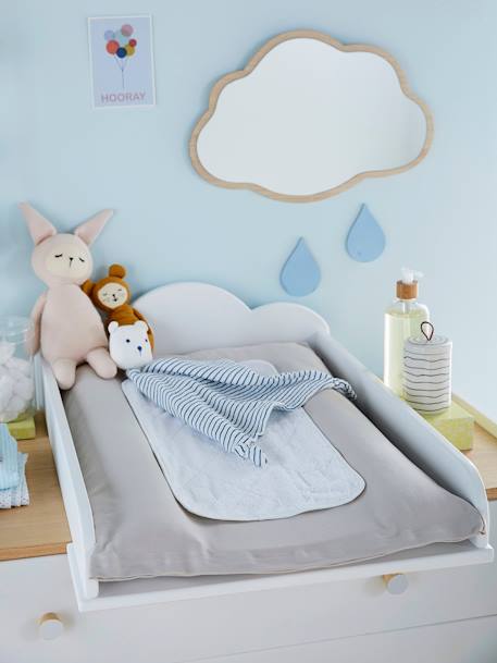 Universele luiertafel Nuage wit - vertbaudet enfant 