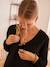 Omkeerbaar zwangerschaps- en borstvoedingsshirt zwart - vertbaudet enfant 